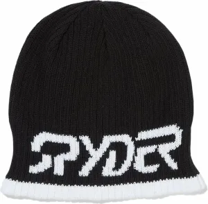 Spyder Mens Logo Hat Black UNI Berretto invernale
