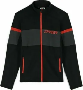 Spyder Speed Full Zip Mens Fleece Jacket Black/Volcano M Jacket