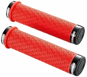 SRAM DH Silicone Locking Grips Red Manopole