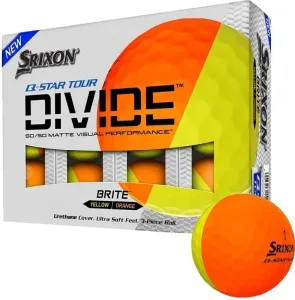 Srixon Q-Star Golf Balls Yellow/Orange