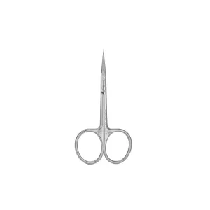 STALEKS Forbici per cuticole con punta curva Exclusive 21 Tipo 2 Magnolia (Professional Cuticle Scissors with Hook)