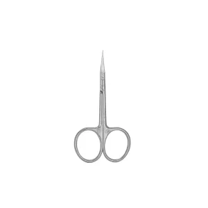 STALEKS Forbici per cuticole con punta curva Exclusive 23 Tipo 2 Magnolia (Professional Cuticle Scissors with Hook)