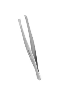STALEKS Pinzetta per sopracciglia con punta smussata larga Classic 10 Type 3 (Eyebrow Tweezers)