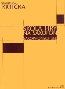 Stanislav Krtička Škola hry na saxofon Spartito