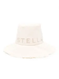 STELLA MCCARTNEY - Cappello Fedora In Tela Con Logo #3007390