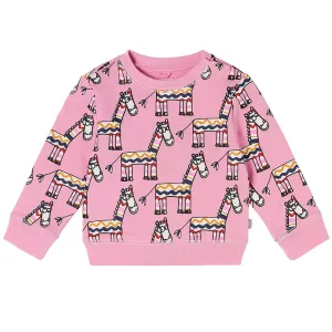 Stella McCartney Baby Girls Zebra Print Sweater Pink - 12M PINK