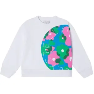 Stella McCartney Girls Flower Sweater White - 4Y White