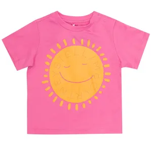 Stella McCartney Baby Girls Sun Print T-shirt Pink - 12M PINK
