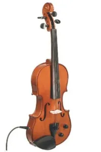 Stentor E-Violin 4/4 Student II, Artec Piezo Pickup 4/4 Violino Elettrico #8060