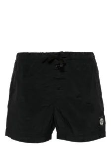 STONE ISLAND - Shorts Mare Con Logo #3068519