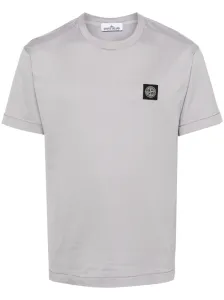 STONE ISLAND - T-shirt Con Logo #3013704