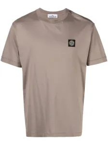 STONE ISLAND - T-shirt Con Logo #3013725