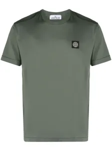 STONE ISLAND - T-shirt In Cotone #3013616