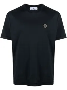STONE ISLAND - T-shirt In Cotone Con Logo