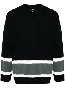 STUSSY - Pullover In Cotone Con Logo #3064911