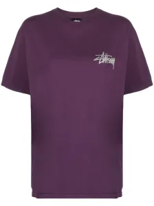 STUSSY - T-shirt In Cotone Stampata #3065438