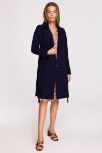 Stylove Woman's Coat S294 Navy Blue #107004