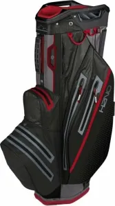 Sun Mountain H2NO Cart Bag 2023 Nickel/Black/Red Borsa da golf Cart Bag