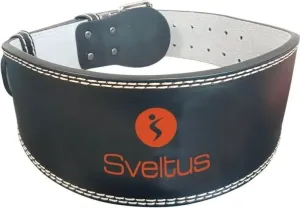 Sveltus Leather Weightlifting Nero 105 cm Cintura da palestra
