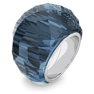 Swarovski Anello massiccio con cristallo blu Nirvana 547437 52 mm