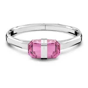 Swarovski Bellissimo bracciale rigido con cristalli rosa Lucent 5633628 L (6 x 5 cm)