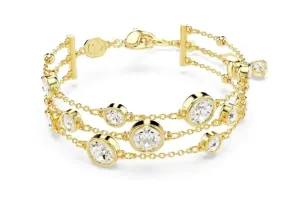 Swarovski Bracciale fashion placcato in oro con cristalli Imber 5680095