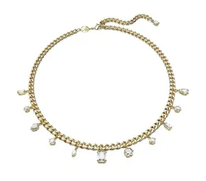 Swarovski Collana fashion placcata in oro con cristalli Dextera 5663338