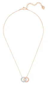 Swarovski Elegante collana bicolore con cristalli Swarovski Stone 5414999