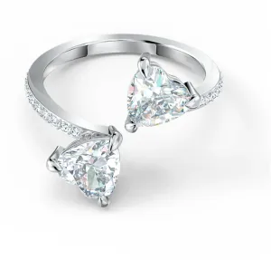 Swarovski Lussuoso anello aperto con cristalli Swarovski Attract 5535191 55 mm