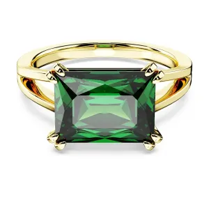 Swarovski Lussuoso anello placcato in oro con cristallo Matrix 56771 50 mm