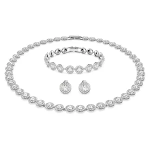 Swarovski Set di gioielli di lusso con cristalli Angelic 5367853 (orecchini, bracciale, collana)