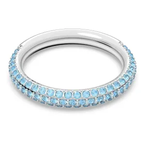 Swarovski Splendido anello con cristalli celesti Swarovski Stone 5642903 50 mm