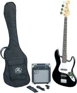 SX SB1 Bass Guitar Kit Nero #3900