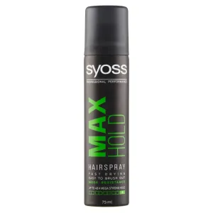 Syoss Lacca per fissazione mega forte dei capelli Max Hold 5 (Hair spray) 75 ml