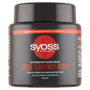 Syoss Maschera per capelli intensiva Color Vibrancy Boost 500 ml