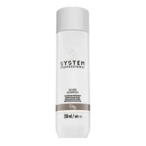 System Professional Silver Shampoo shampoo per capelli biondo platino e grigi 250 ml