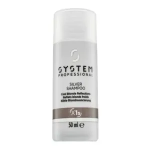 System Professional Silver Shampoo shampoo per capelli biondo platino e grigi 50 ml