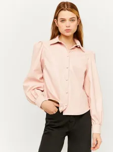 Pink Leatherette Shirt TALLY WEiJL - Women #84169