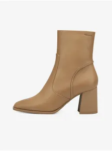 Tamaris Light Leather Heeled Ankle Boots - Women #1360578