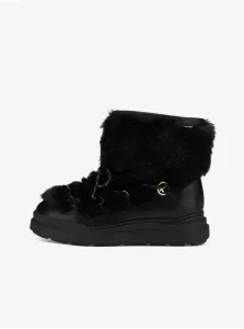 Black snowshoes with artificial fur Tamaris - Ladies #517746