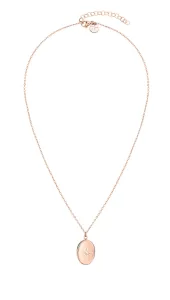 Tamaris Elegante collana placcata in oro rosa con medaglione TJ-0097-N-50