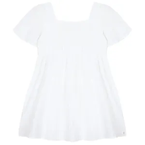 Tartine Et Chocolat Girls Lenvolee Dress White - 5Y WHITE