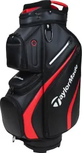 TaylorMade Deluxe Black/Red Borsa da golf Cart Bag
