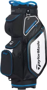 TaylorMade Pro Cart 8.0 Black/White/Blue Borsa da golf Cart Bag