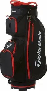 TaylorMade Pro Cart Bag Black/Red Borsa da golf Cart Bag
