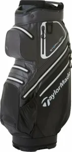 TaylorMade Storm Dry Cart Bag Black/Grey/White Borsa da golf Cart Bag