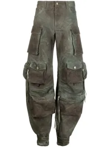 THE ATTICO - Jeans Cargo Fern In Denim Camouflage #2855808