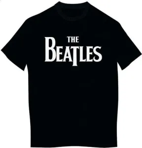 The Beatles Maglietta Drop T Logo Unisex Black S