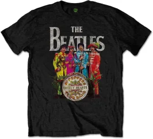 The Beatles Maglietta Unisex Sgt Pepper (Retail Pack) Black 2XL