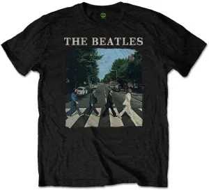The Beatles Maglietta Abbey Road & Logo Black 5 - 6 anni